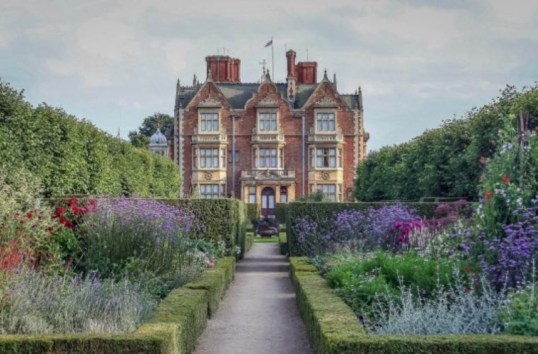 Royal gardens at sandringham