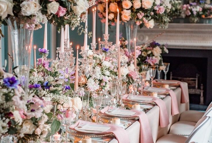 Luxury wedding linens